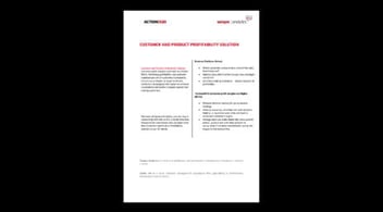 Customer-and-Product-Profitability-Solution