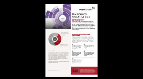 IBM Cognos Analytics 11.1